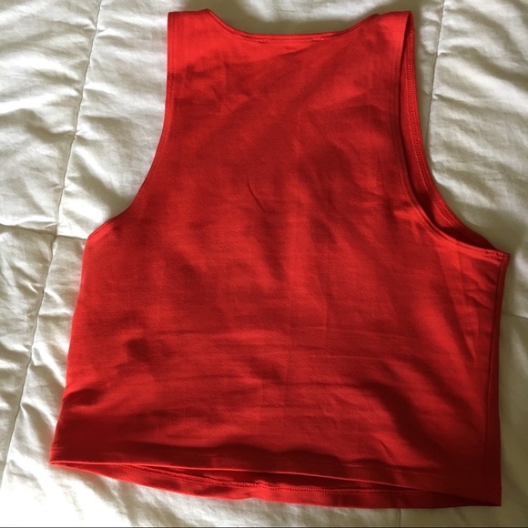 🕶2/$10🕶  C R O P  T O P  |  high neck - Picture 3 of 3